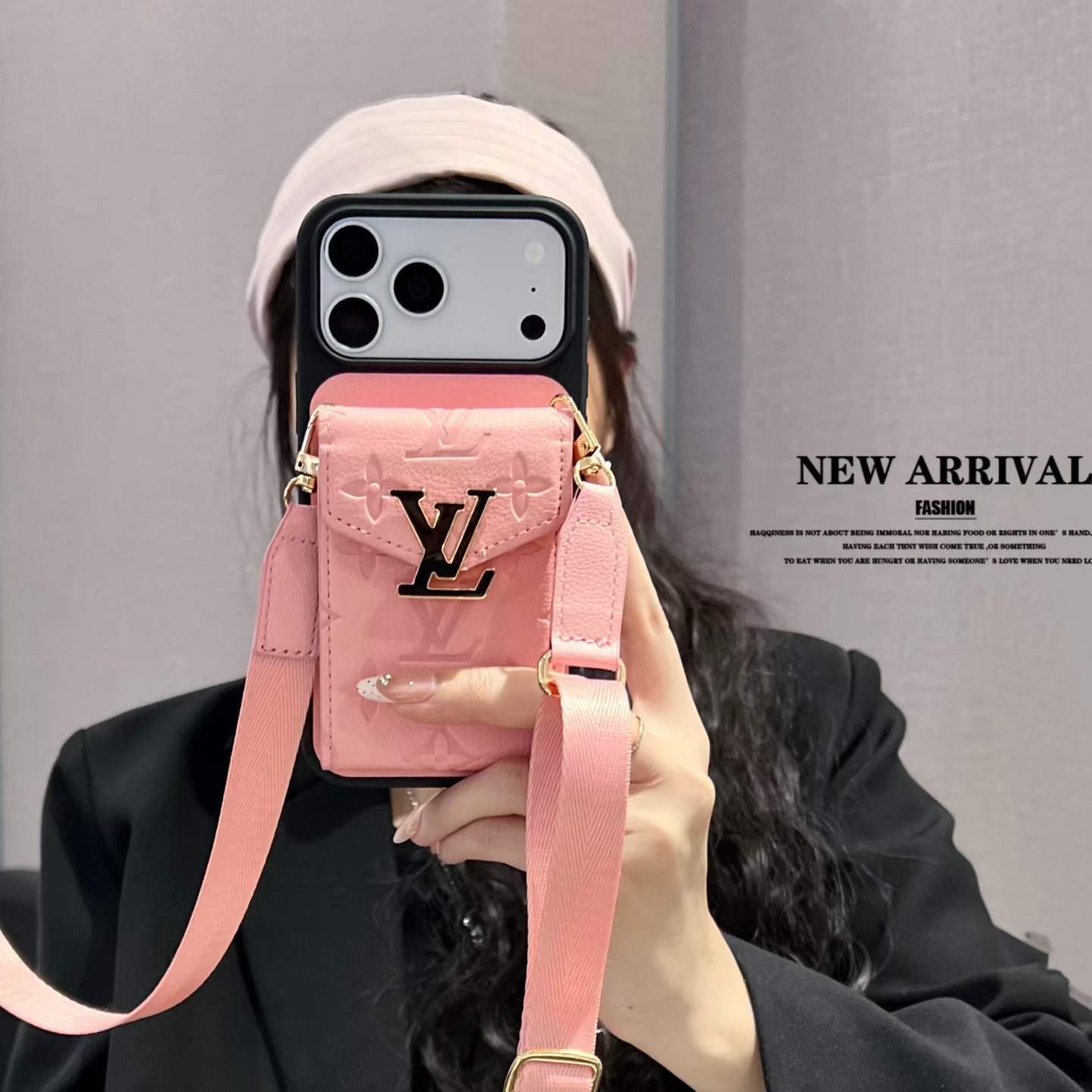 New Leather Crossbody Phone Case