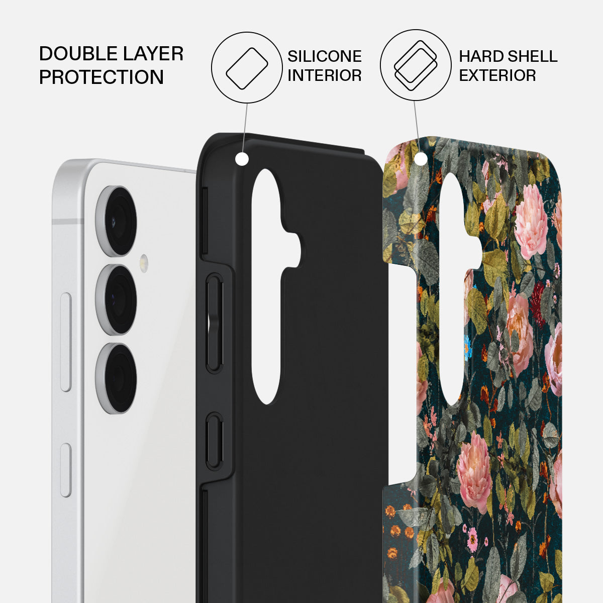 Bloomy Garden - Vintage Samsung Galaxy S25 FE Case